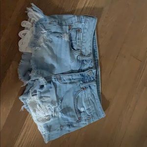 Jean shorts